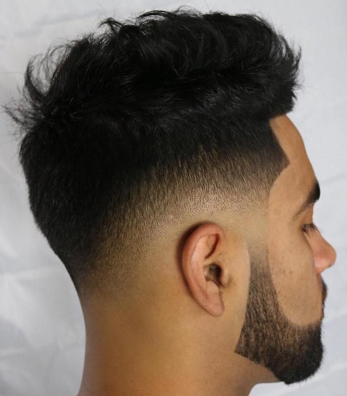 Low Skin Fade + Line Up