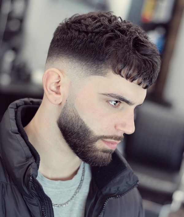 Slicked Back Low Taper Fade