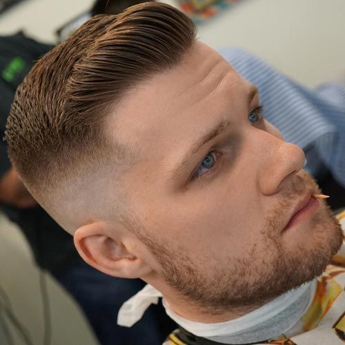 The Modern Comb Over Fade